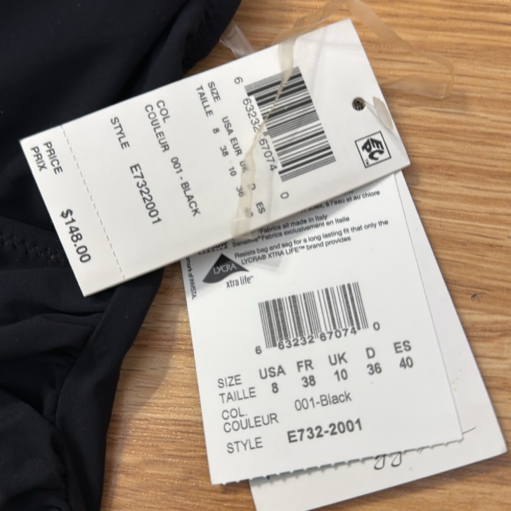 New! Profile by Gottex Swimdress Size 8 - Picture 2 of 2